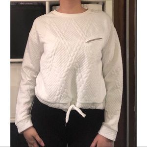 NWOT textured sweatshirt